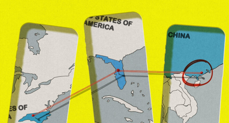 A bar? A church? China? A stolen iPhone’s baffling journey across the globe