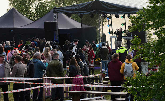 A rap festival near the Arctic Ocean delights crowds under the midnight sun