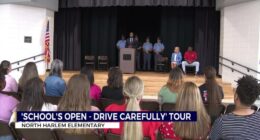 AAA's back-to-school safety tour kicks off at North Harlem Elementary