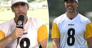 Aaron Rodgers gushes over his ‘incredible’ new wife after secret wedding