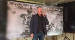 Neighbours star Damien Richardson is the subject of a police investigation after he was recorded allegedly performing the Nazi salute.