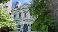 T﻿wo alleged attacks on Melbourne's Jewish community have unfolded overnight, with one targeting a synagogue.An unknown man entered the grounds of the synagogue on Albert Street in East Melbourne at 8pm yesterday.