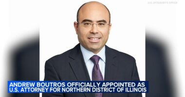 Andrew Boutros officially appointed as US Attorney for Northern District of Illinois by US District Court in Chicago
