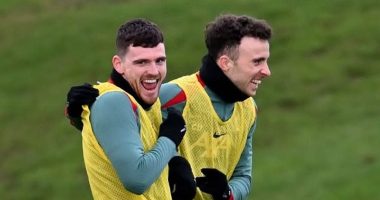 Andy Robertson reveals his loving nickname for 'my buddy' Diogo Jota - as he relives watching darts and going to Cheltenham after his Liverpool team-mate's tragic death at 28