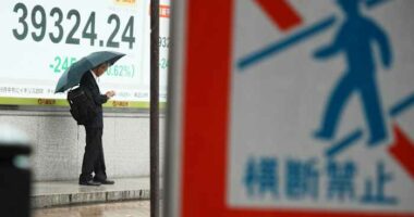 Asian shares are mixed after S&P 500 and Nasdaq composite pull back from their all-time highs