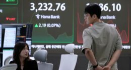 Asian shares are mostly higher after China-US talks end without a trade deal