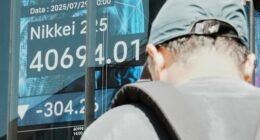 Asian shares mostly slip as focus shifts to US talks with China