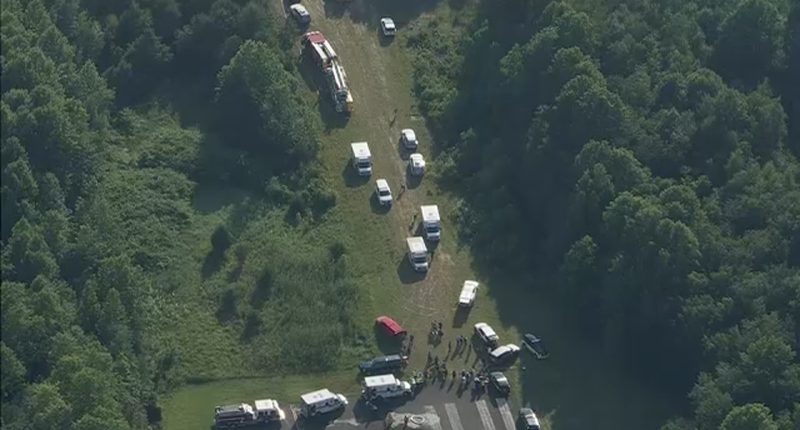 At least 5 injured after skydiving aircraft goes off runway at Cross Keys Airport in Gloucester County, New Jersey