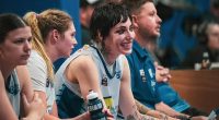 Aussie basketball star goes viral for wearing goth makeup during matches - and turning two of their teeth into FANGS
