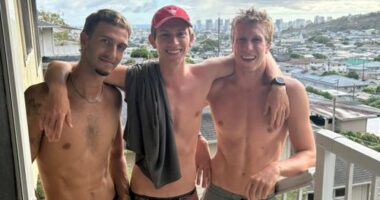 Charlie Verco in Hawaii tsunami warning