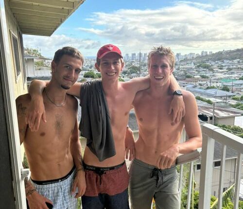 Charlie Verco in Hawaii tsunami warning
