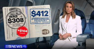 Australian travellers warned over high passport costs
