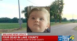 Baby's family found dead together after infant is abandoned
