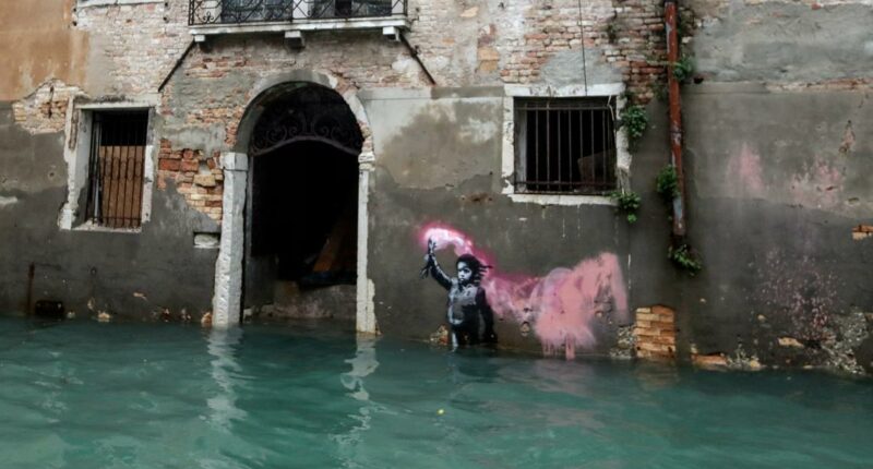 Banksy's 'The Migrant Child' removed for restoration