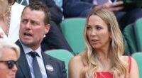 Bec and Lleyton Hewitt sit in FRONT of Nicole Kidman at Wimbledon