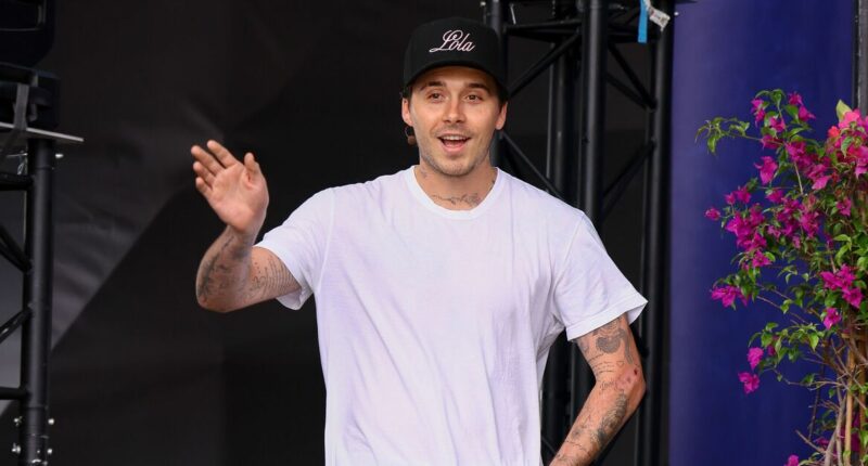 Beckham kids narrowly avoid Brooklyn on holiday as feud escalates