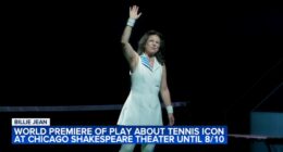 'Billie Jean': World premiere of play about tennis icon Billie Jean King showing at Chicago Shakespeare Theater until August 10