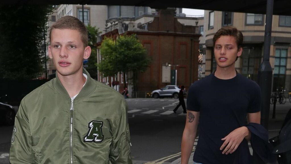 Bobby Brazier and brother Freddy puts family feud aside for one night