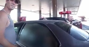 Body cam video shows moments leading up to Las Vegas police shooting