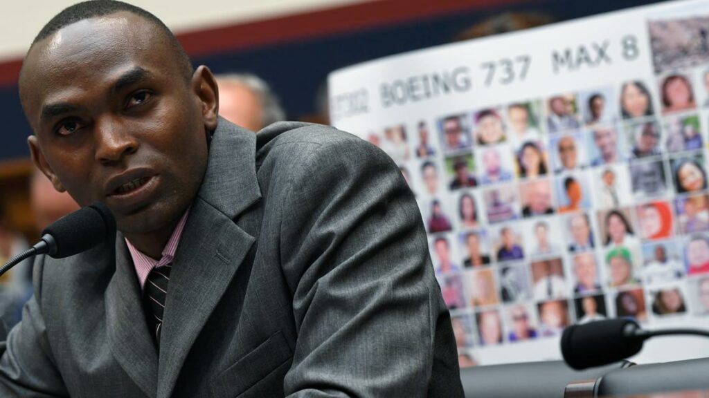 Boeing settles with a man whose family died in a 2019 crash in Ethiopia
