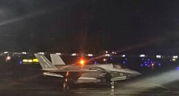 British F-35 fighter jet stranded in India for over a month takes off after inspiring memes
