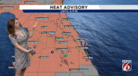 Brutal heat continues this weekend with limited rain around Central Florida
