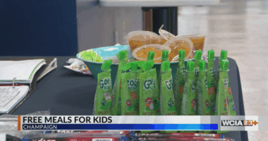 C-U Public Health District handing out free meals to kids