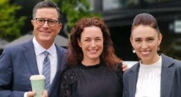 Café where Jacinda Ardern took Stephen Colbert in New Zealand collapses - as calls grow for ex-prime minister to return for Covid inquiry