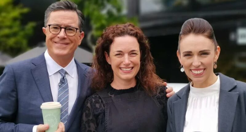 Café where Jacinda Ardern took Stephen Colbert in New Zealand collapses - as calls grow for ex-prime minister to return for Covid inquiry