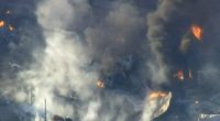 California fireworks warehouse catches fire and explodes