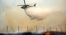 California's largest blaze explodes in size as dry, hot weather raises wildfire risk statewide