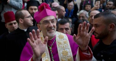 Catholic and Greek Orthodox leaders enter Gaza in rare solidarity visit after Israel's church strike