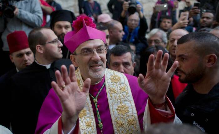 Catholic and Greek Orthodox leaders enter Gaza in rare solidarity visit after Israel's church strike