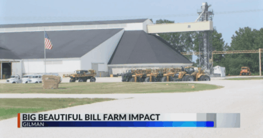 Central Illinois Ag directly impacted by One Big Beautiful Bill Act