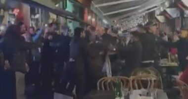 Israeli restaurant was also targeted