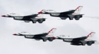 Chicago Air & Water Show 2025 includes U.S. Air Force Thunderbirds, Golden Knights at North Avenue Beach near Lincoln Park