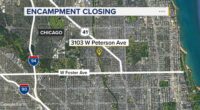 Chicago Park District closing encampment for people experiencing homelessness at Legion Park on Northwest Side