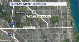 Chicago Park District closing encampment for people experiencing homelessness at Legion Park on Northwest Side