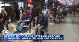 Chicago Proud: Glenbard West High School students paired with World War II veterans on trip to national WWII museum in New Orleans