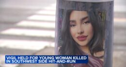 Chicago crime: Vigil honors Marcela Herrera, 22, killed in hit-and-run at Ashland, Cullerton on Southwest Side; fiancé injured