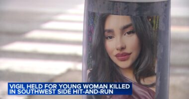 Chicago crime: Vigil honors Marcela Herrera, 22, killed in hit-and-run at Ashland, Cullerton on Southwest Side; fiancé injured