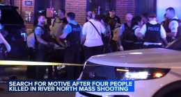 Chicago mass shooting: $10K offered for information after 18 shot, 4 killed in River North outside Artis, party for Mello Buckzz