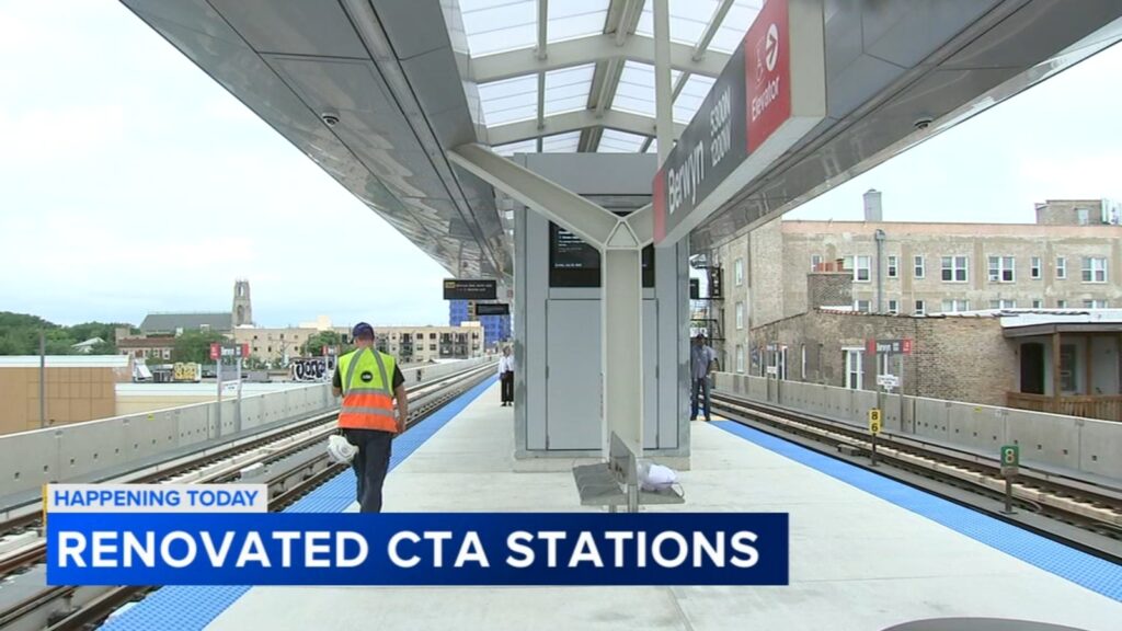 Chicago officials to cut ribbon for renovated CTA Red Line stations at Lawrence, Argyle, Berwyn, Bryn Mawr on North Side
