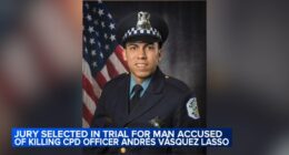 Chicago police officer killed: Jury selected in trial of Steven Montano, accused of murder of fallen Officer Andrés Vásquez Lasso