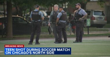 Chicago shooting: 17-year-old boy shot near North Side children's soccer match on West Granville Avenue, police and witnesses say