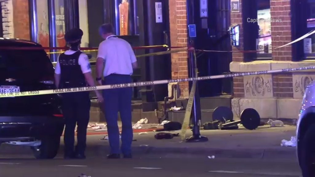 Chicago shooting: 18 shot, 4 fatally, in River North, police say