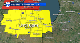 Chicago weather forecast today includes storms, Severe Thunderstorm Watch for area | Radar