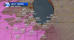 Chicago weather tomorrow: Heat Advisory issued for Monday; heat index expected to exceed 100 degrees in parts of area