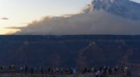 Crews struggle to contain wildfire on the North Rim of the Grand Canyon