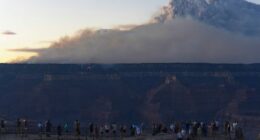 Crews struggle to contain wildfire on the North Rim of the Grand Canyon